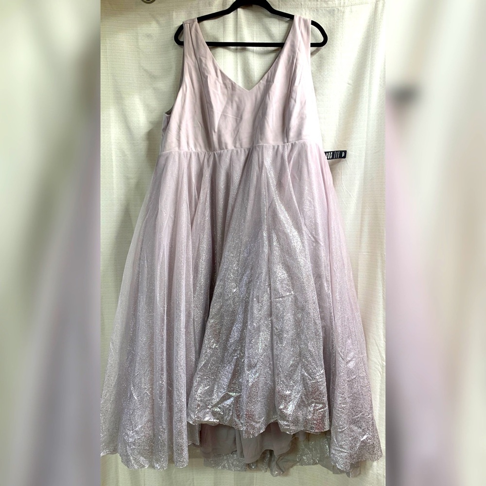 Torrid Metallic Tulle Dress